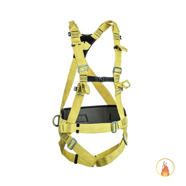 Cinto Tipo Paraquedista Abdominal Athenas AT 7015 ATHOS CONFORT ARAMIDA Com 4 Pontos de Conexão CA 37976