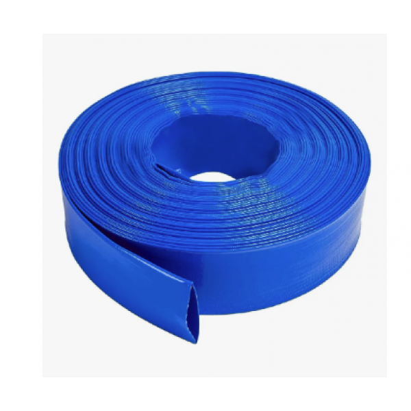 Mangueira Flat Pvc Flexivel 3 Polegadas 25 Metros Drenagem