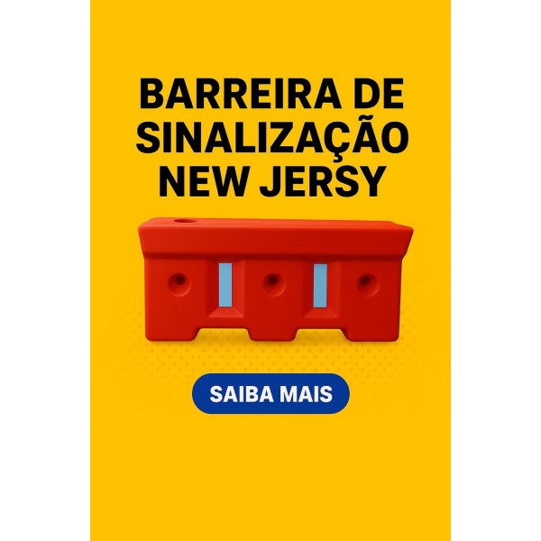 BARREIRA DE PLÁSTICO NEW JERSEY