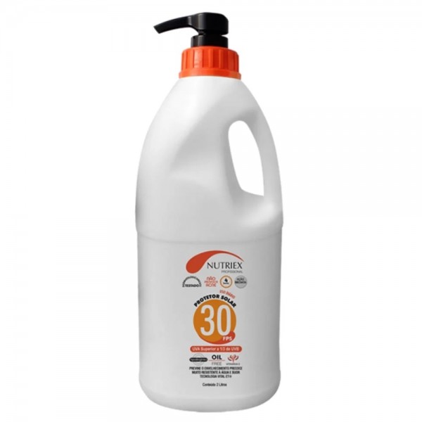 Protetor Solar Profissional FPS 30 1/3 UVA 2 Litros - NUTRIEX