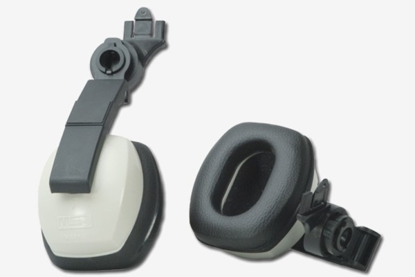 PROTETOR AURICULAR MSA MARK - V  TIPO CONCHA ACOPLADO PARA O CAPACETE CA 28089