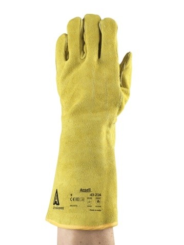 Luva de Proteção Térmica Antichama ActivArmr 43-216 Couro e Kevlar - CA 29715