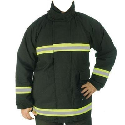 Conjunto Bombeiro em Meta-Aramida Hércules (Calça + Jaqueta) Preto