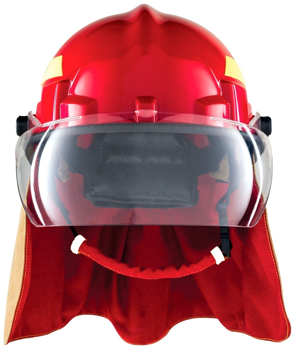 Capacete Para Bombeiro Hércules HF09204 Para Combate a Incêndios CA 35173