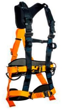 Cinto Paraquedista Abdominal Athenas AT 7030-NCE 5 Pontos e Porta Ferramentas CA 36373