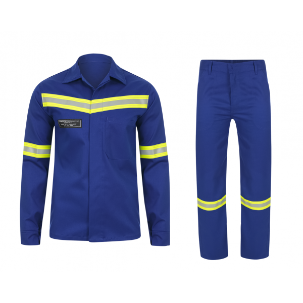 Conjunto RF Azul Royal NR10 Eletricista
