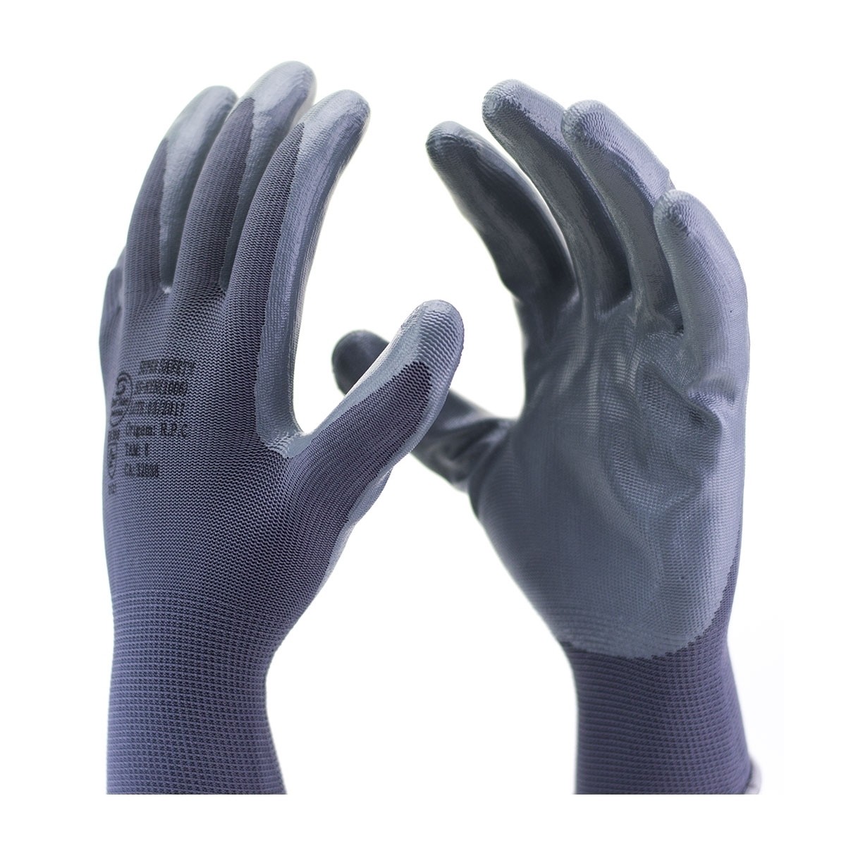 Luva de Poliamida e Banho Nitrílico Super Safety SS1006 CA 32038
