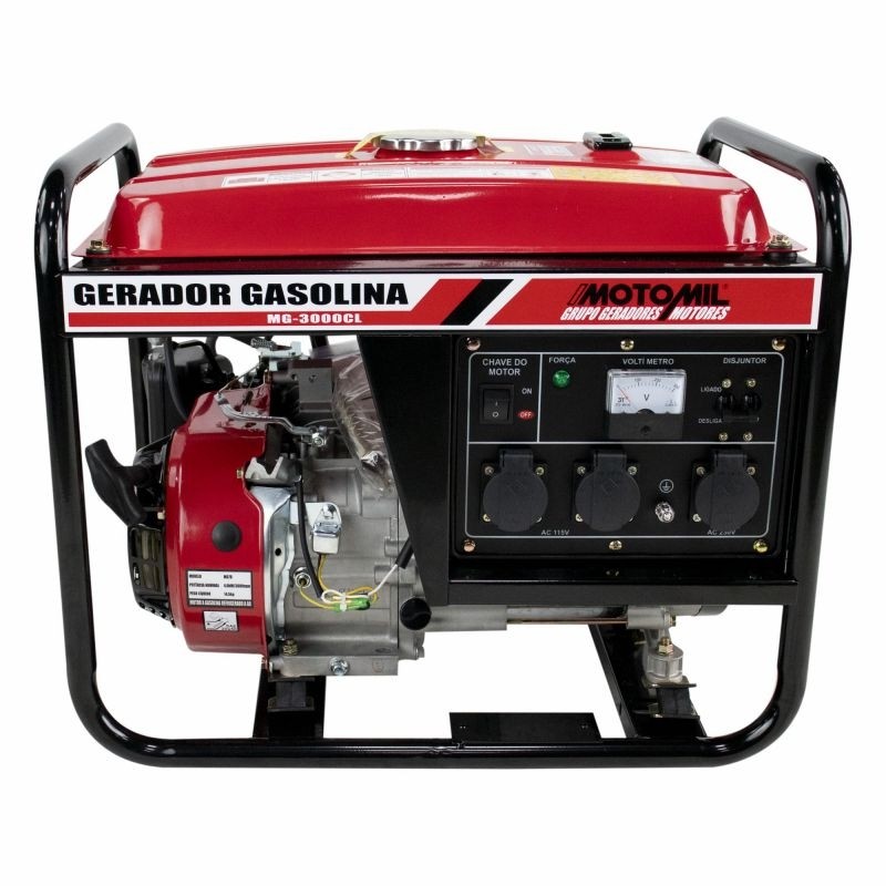 Gerador Gasolina 3000W 12V 4 Tempos 110/220V MG-3000CL
