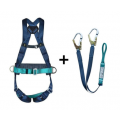 KIT Cinto Paraquedista Hércules Hl00903arg + Talabarte Hl03250yn